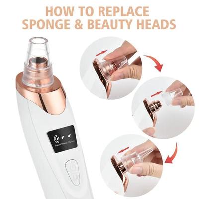 Electric Blackhead Remover Vacuum – Professional Pore Cleaner & Acne Needle Kit