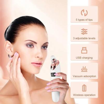 Electric Blackhead Remover Vacuum – Professional Pore Cleaner & Acne Needle Kit