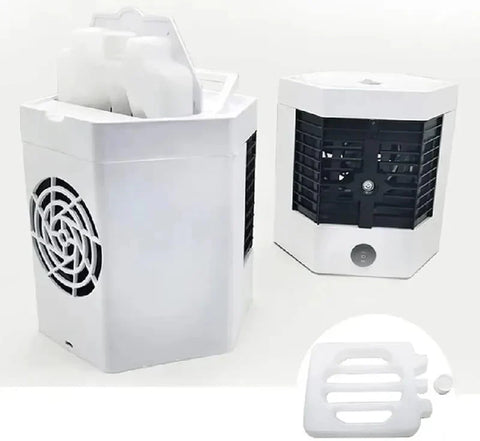 Portable Mini Air Cooler White ABS 2X Pro