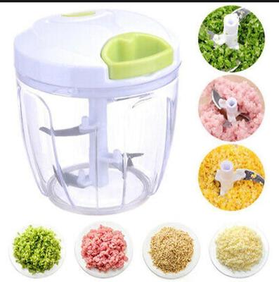 Hand Pulled Meat & Veg Chopper, Plastic, Multicolor