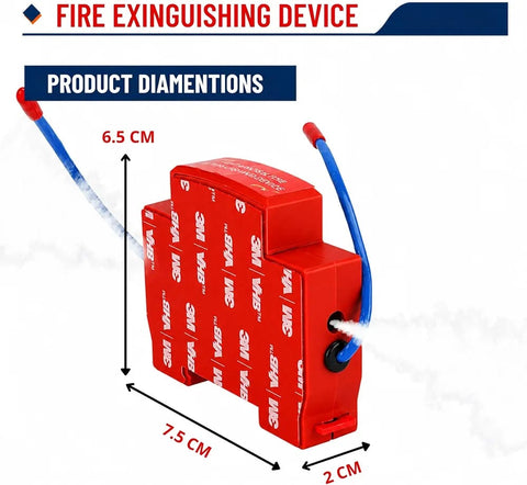 Automatic Fire Extinguishing Device for Electrical Panel – Self-Actuating Thermal Fire Suppression Unit for Switchboard & Distribution Box